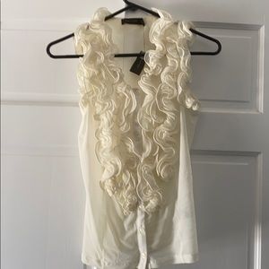 NWT shear dressy top